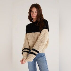 Z supply Lyndon Color Block Sweater